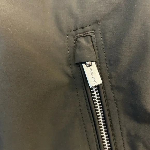 H&M Bomber Jacket in Dark Khaki / Green, Men’s XL - Picture 4 of 7